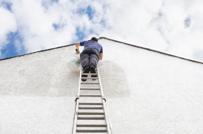 Peinture extérieure à Chamelet — façades et ravalement